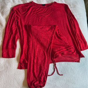 Free People Cozy Brushed Knit Lounge Set